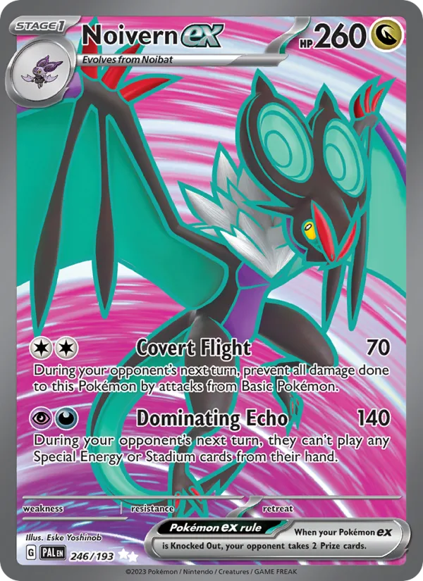 Noivern ex · Paldea Evolved 246/193