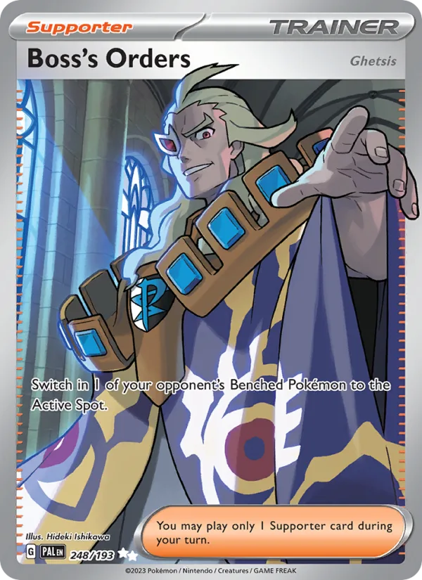 Boss's Orders · Paldea Evolved 248/193