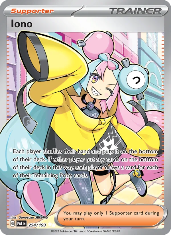 Iono · Paldea Evolved 254/193