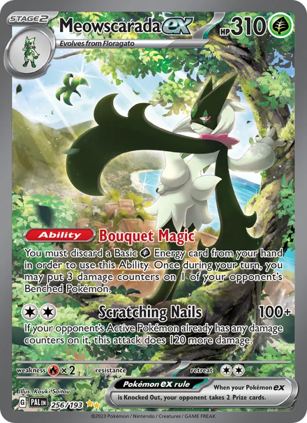 Meowscarada ex · Paldea Evolved 256/193