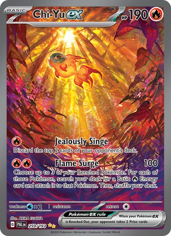 Chi-Yu ex · Paldea Evolved 259/193