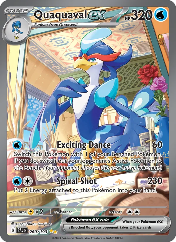 Quaquaval ex · Paldea Evolved 260/193