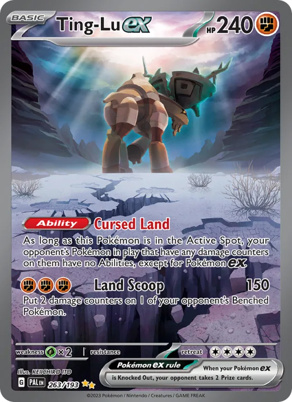Ting-Lu ex · Paldea Evolved 263/193