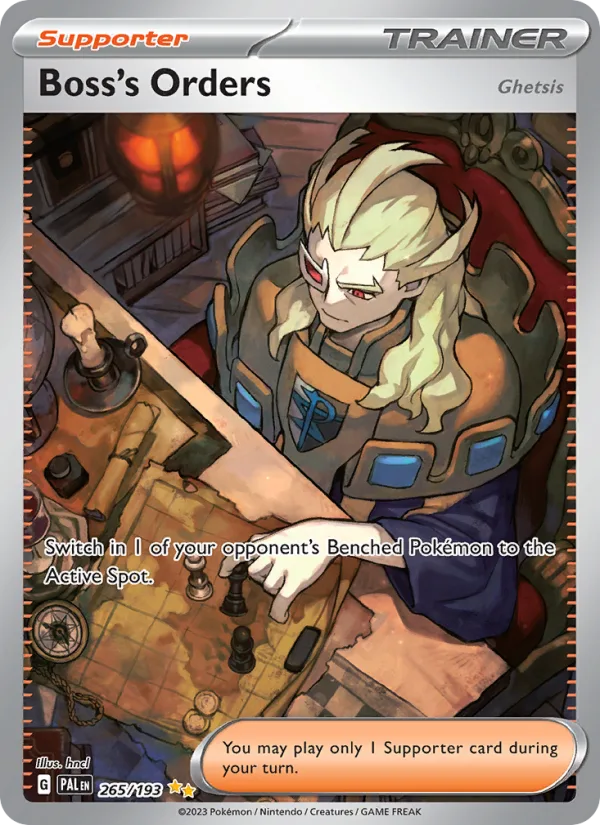 Boss's Orders · Paldea Evolved 265/193