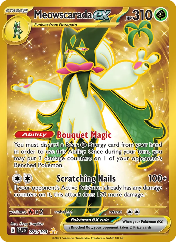 Meowscarada ex · Paldea Evolved 271/193