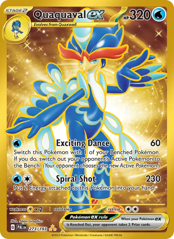 Quaquaval ex · Paldea Evolved 273/193