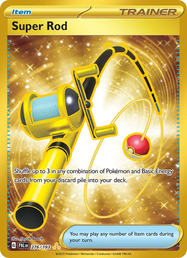 Super Rod · Paldea Evolved 276/193