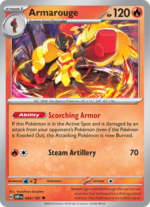 Armarouge · Obsidian Flames 044/197