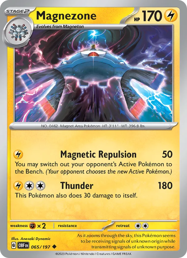 Magnezone · Obsidian Flames 065/197