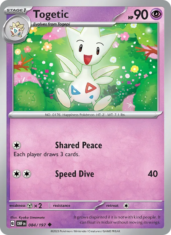 Togetic · Obsidian Flames 084/197