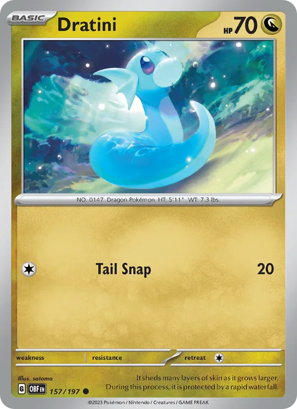 Dratini · Obsidian Flames 157/197