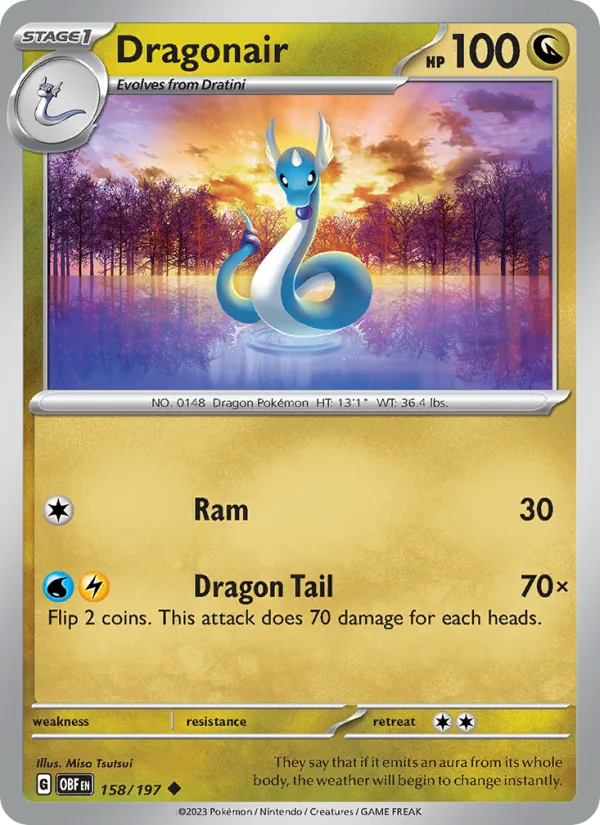 Dragonair · Obsidian Flames 158/197