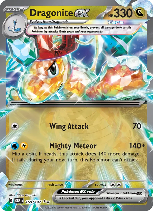 Dragonite ex · Obsidian Flames 159/197
