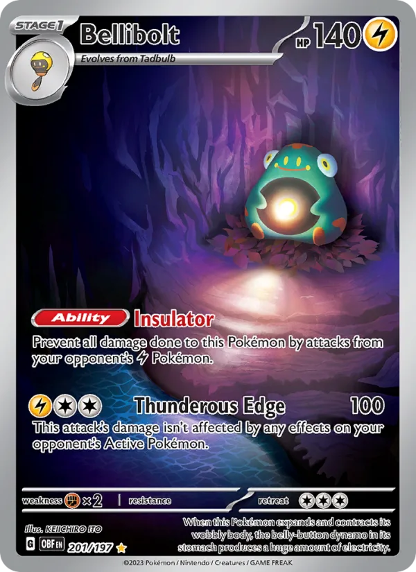Bellibolt · Obsidian Flames 201/197