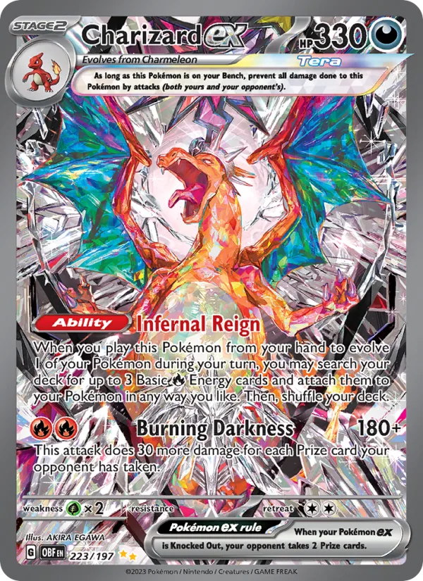 Charizard ex · Obsidian Flames 223/197