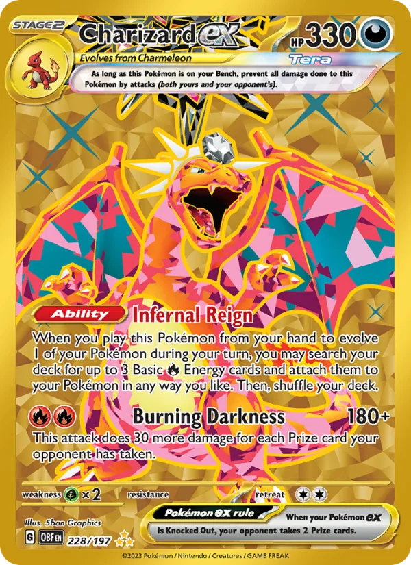 Charizard ex · Obsidian Flames 228/197