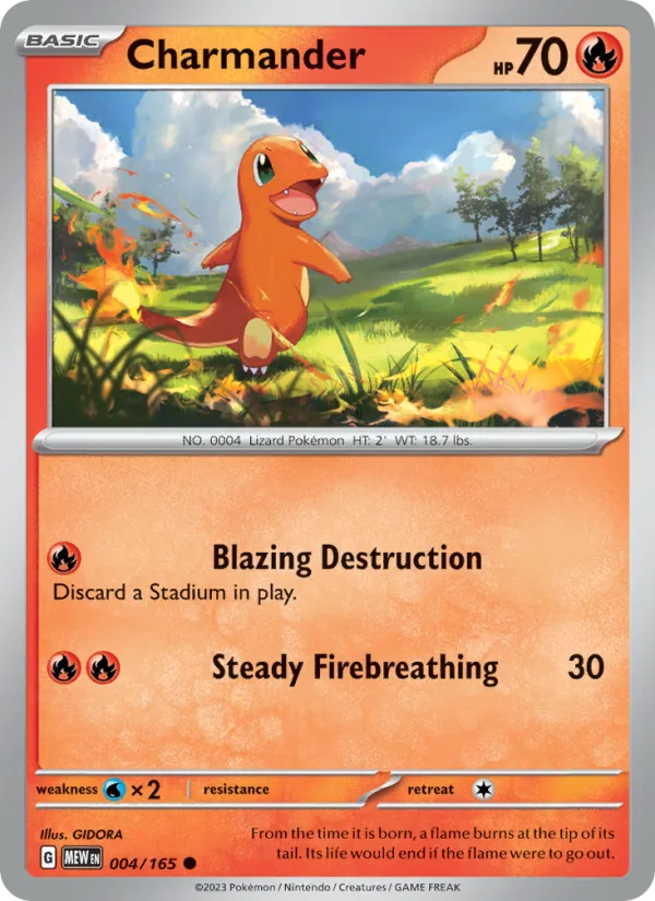 Charmander · 151 004/165