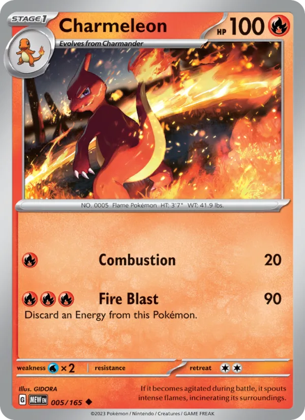 Charmeleon · 151 005/165