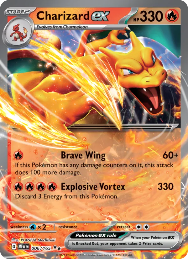 Charizard ex · 151 006/165