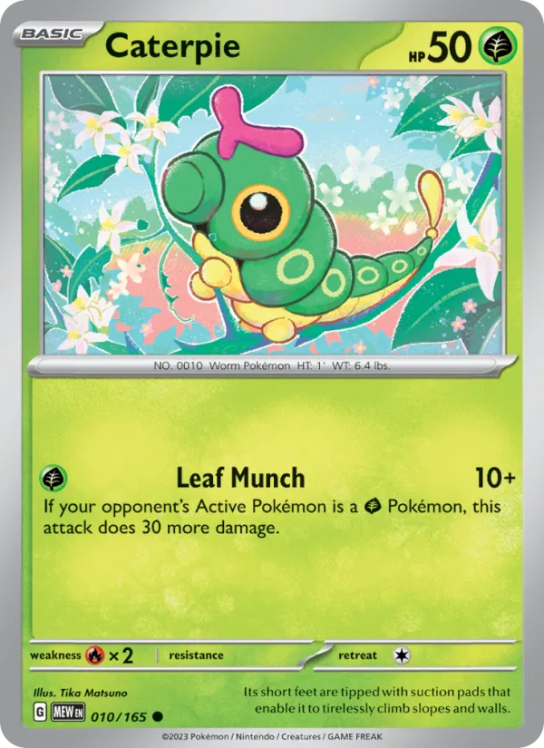 Caterpie · 151 010/165