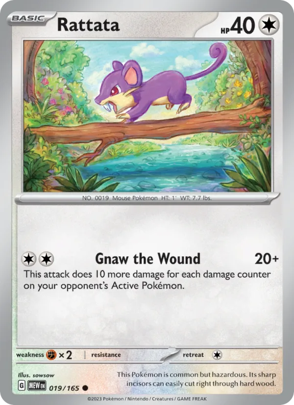 Rattata · 151 019/165