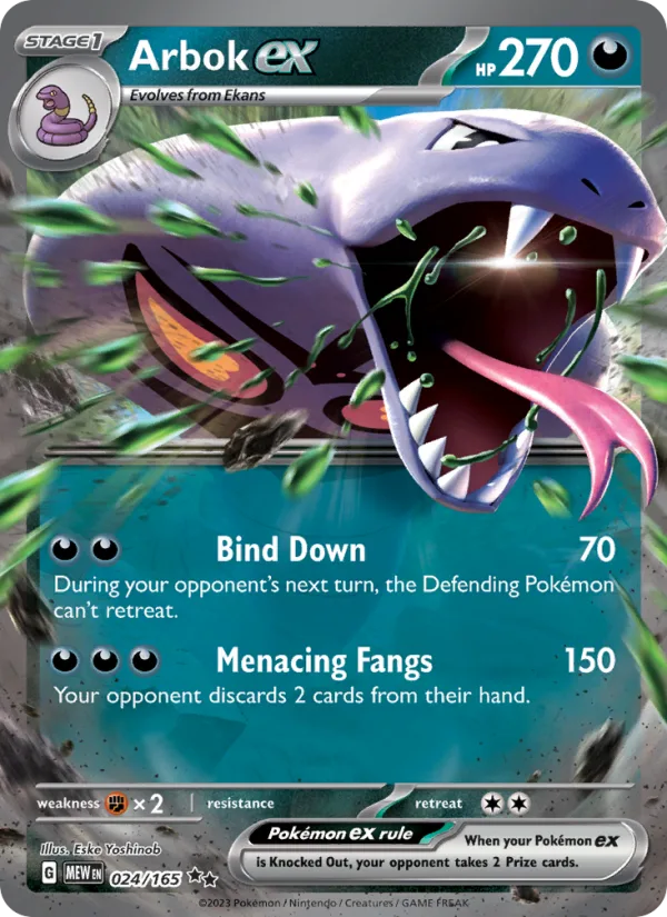 Arbok ex · 151 024/165