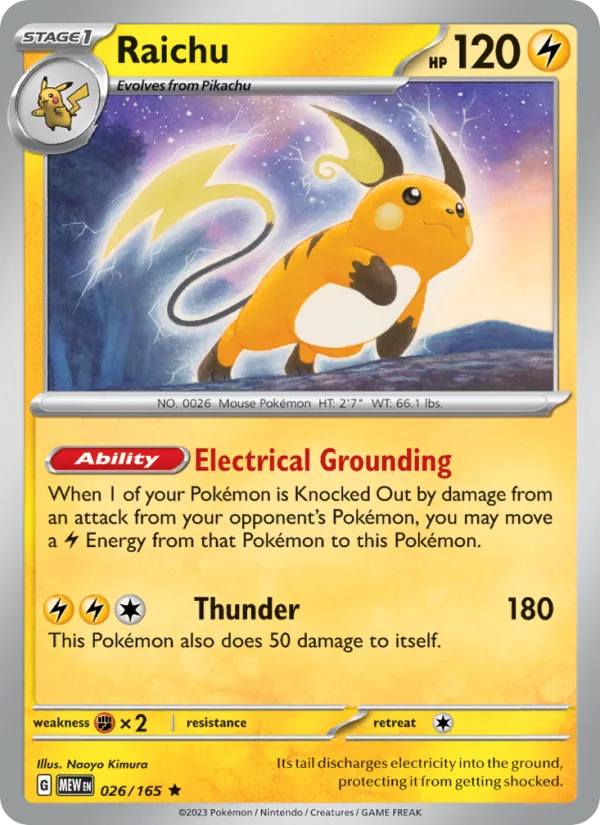Raichu · 151 026/165