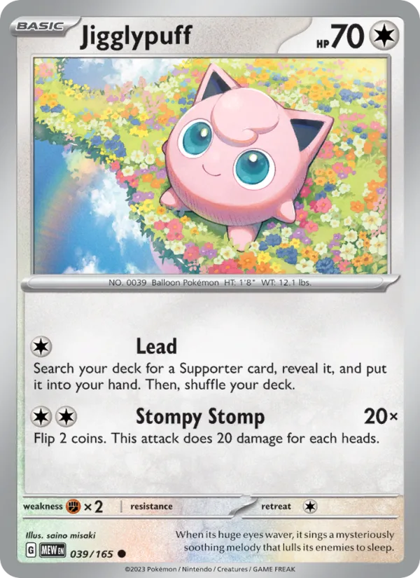 Jigglypuff · 151 039/165