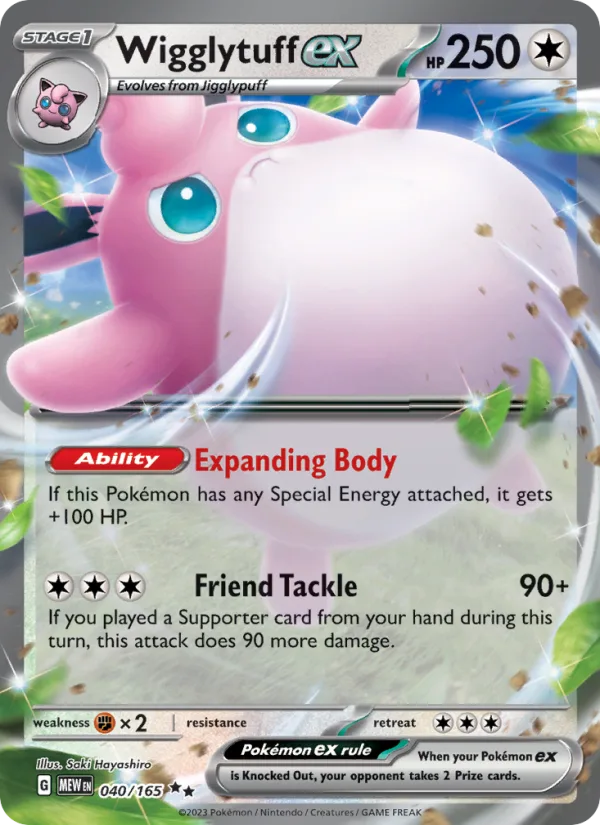Wigglytuff ex · 151 040/165