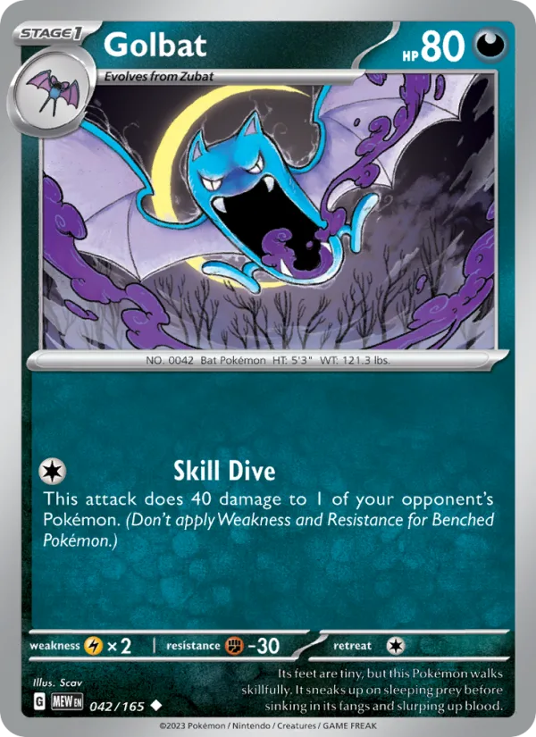 Golbat · 151 042/165