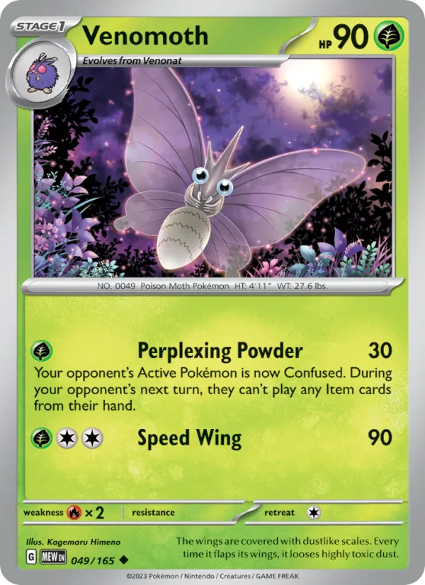 Venomoth · 151 049/165