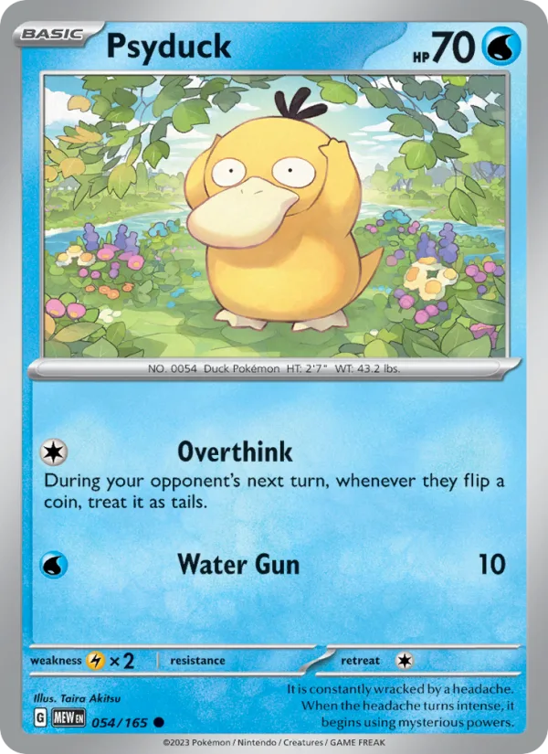 Psyduck · 151 054/165