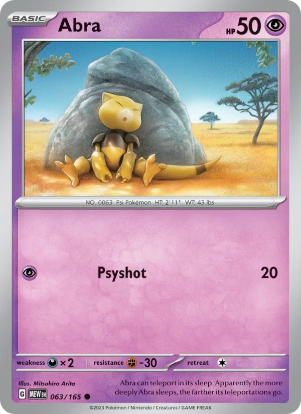 Abra · 151 063/165