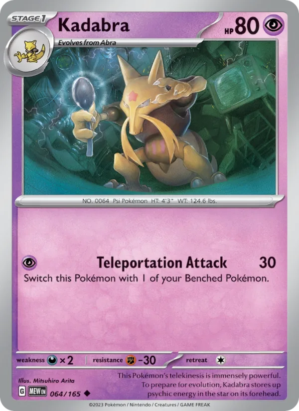 Kadabra · 151 064/165