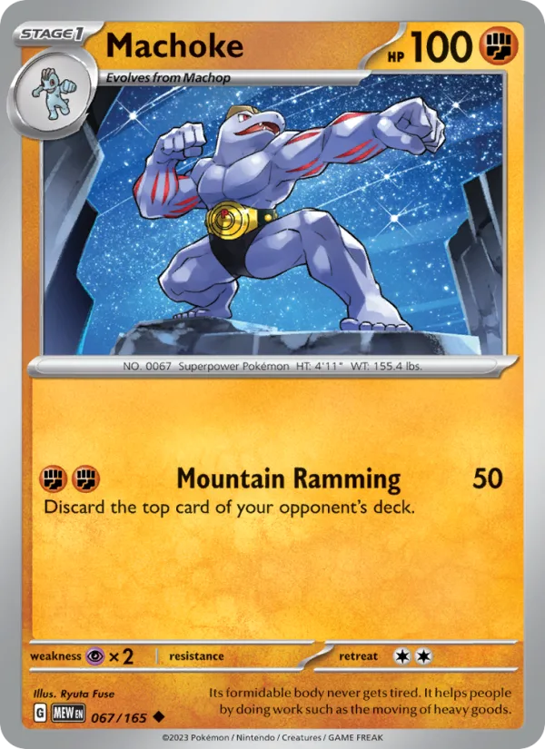 Machoke · 151 067/165