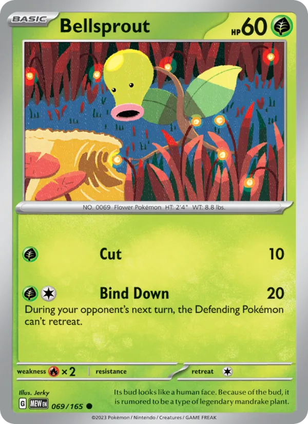Bellsprout · 151 069/165