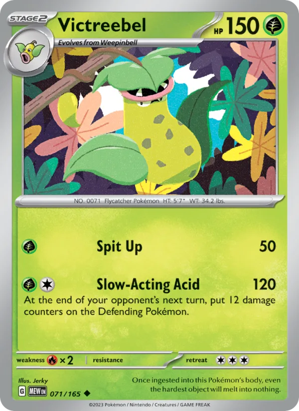 Victreebel · 151 071/165