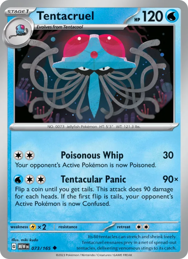 Tentacruel · 151 073/165