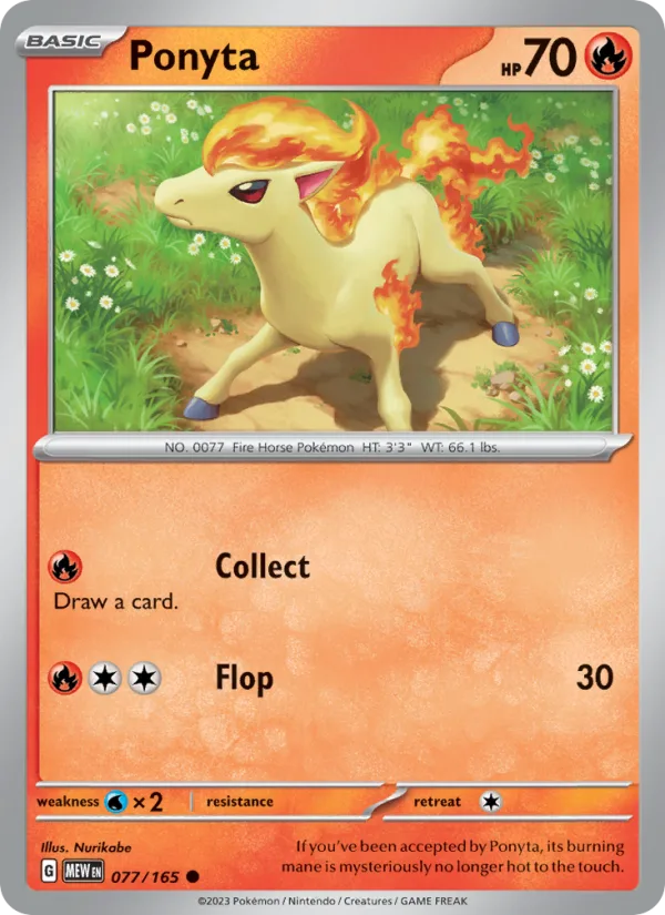 Ponyta · 151 077/165
