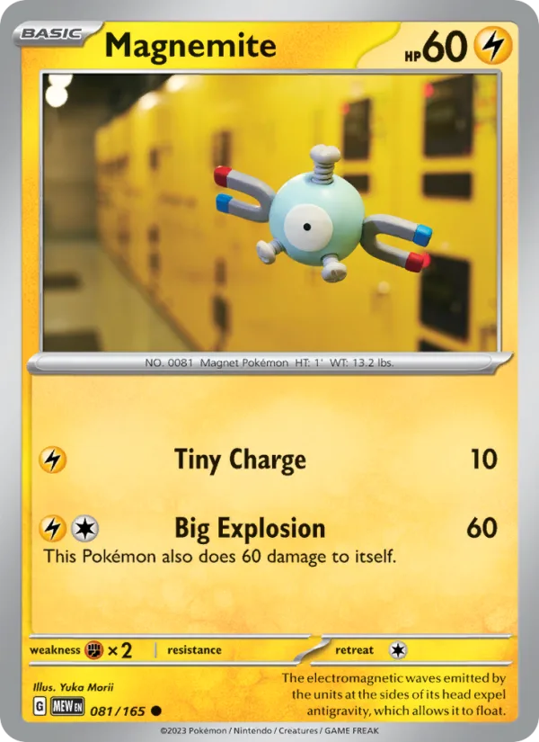 Magnemite · 151 081/165