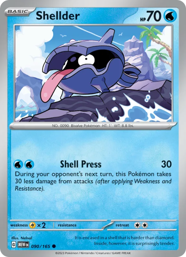 Shellder · 151 090/165