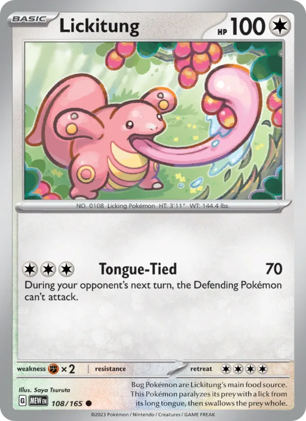 Lickitung · 151 108/165