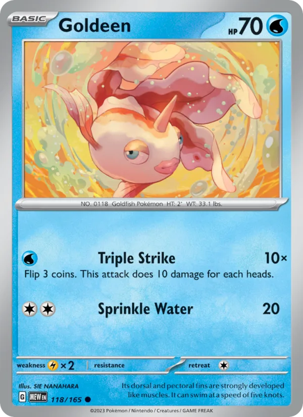 Goldeen · 151 118/165