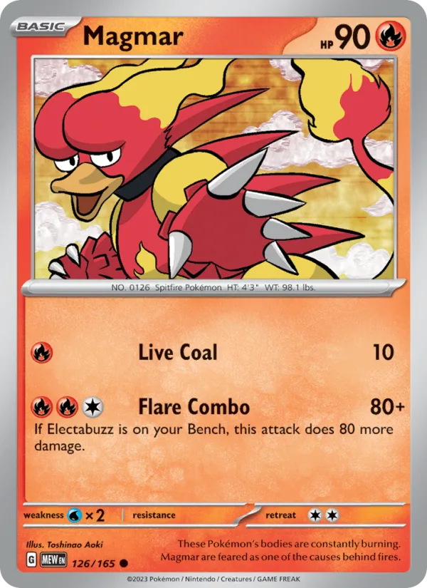 Magmar · 151 126/165
