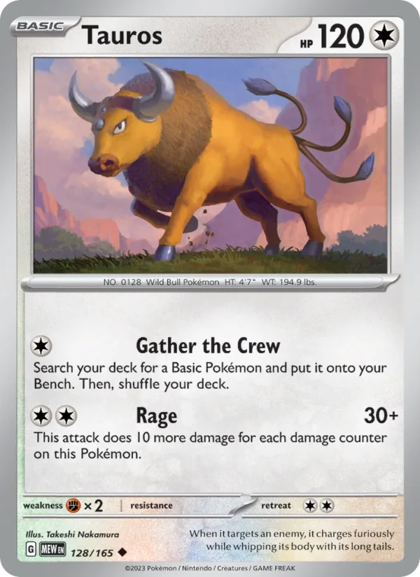 Tauros · 151 128/165