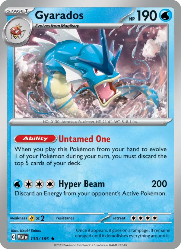 Gyarados · 151 130/165