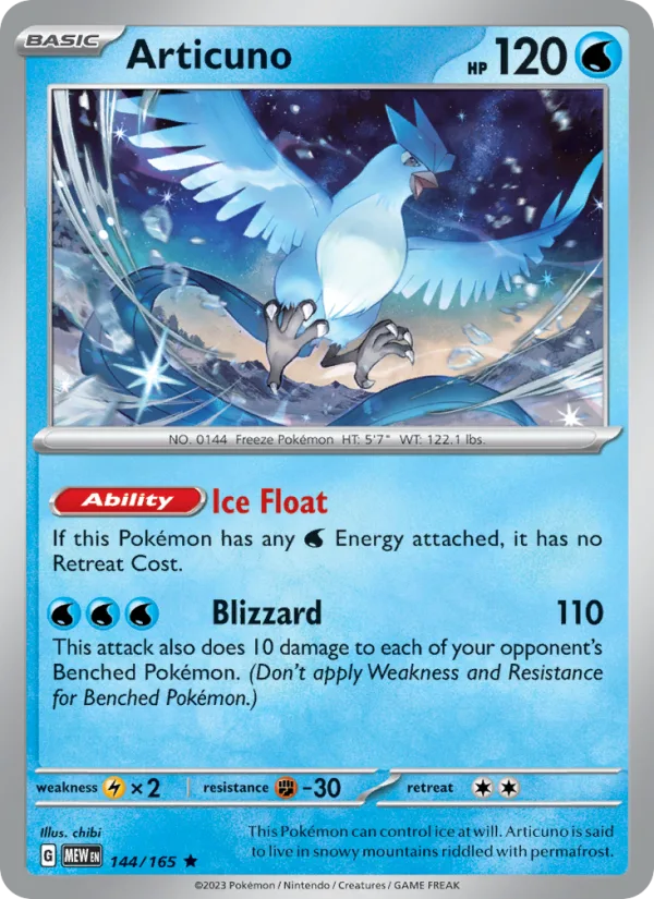 Articuno · 151 144/165