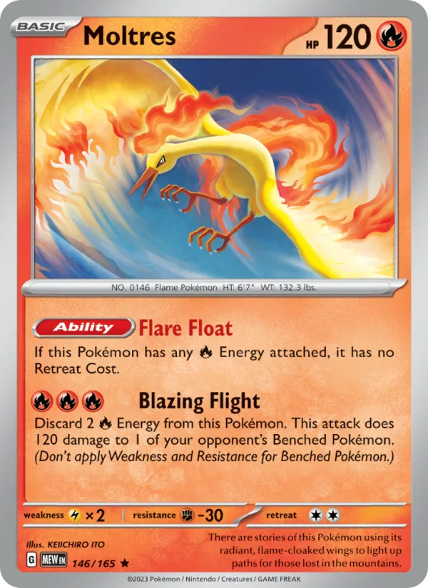 Moltres · 151 146/165