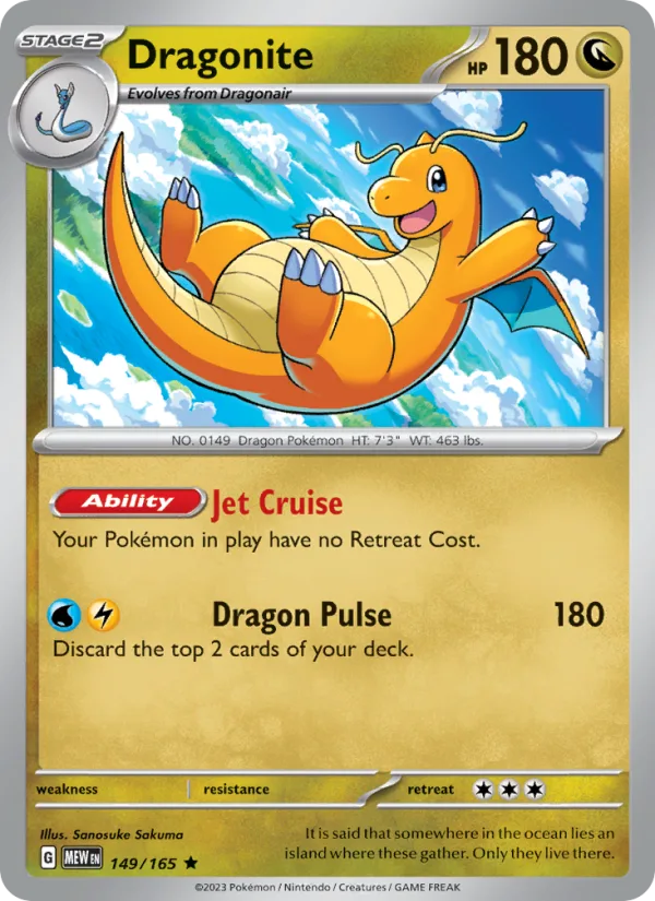 Dragonite · 151 149/165