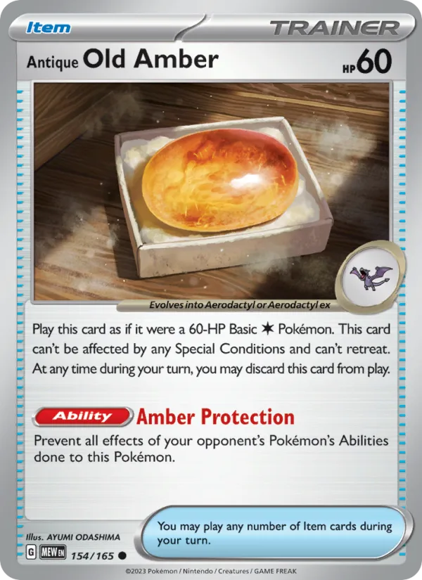 Antique Old Amber · 151 154/165